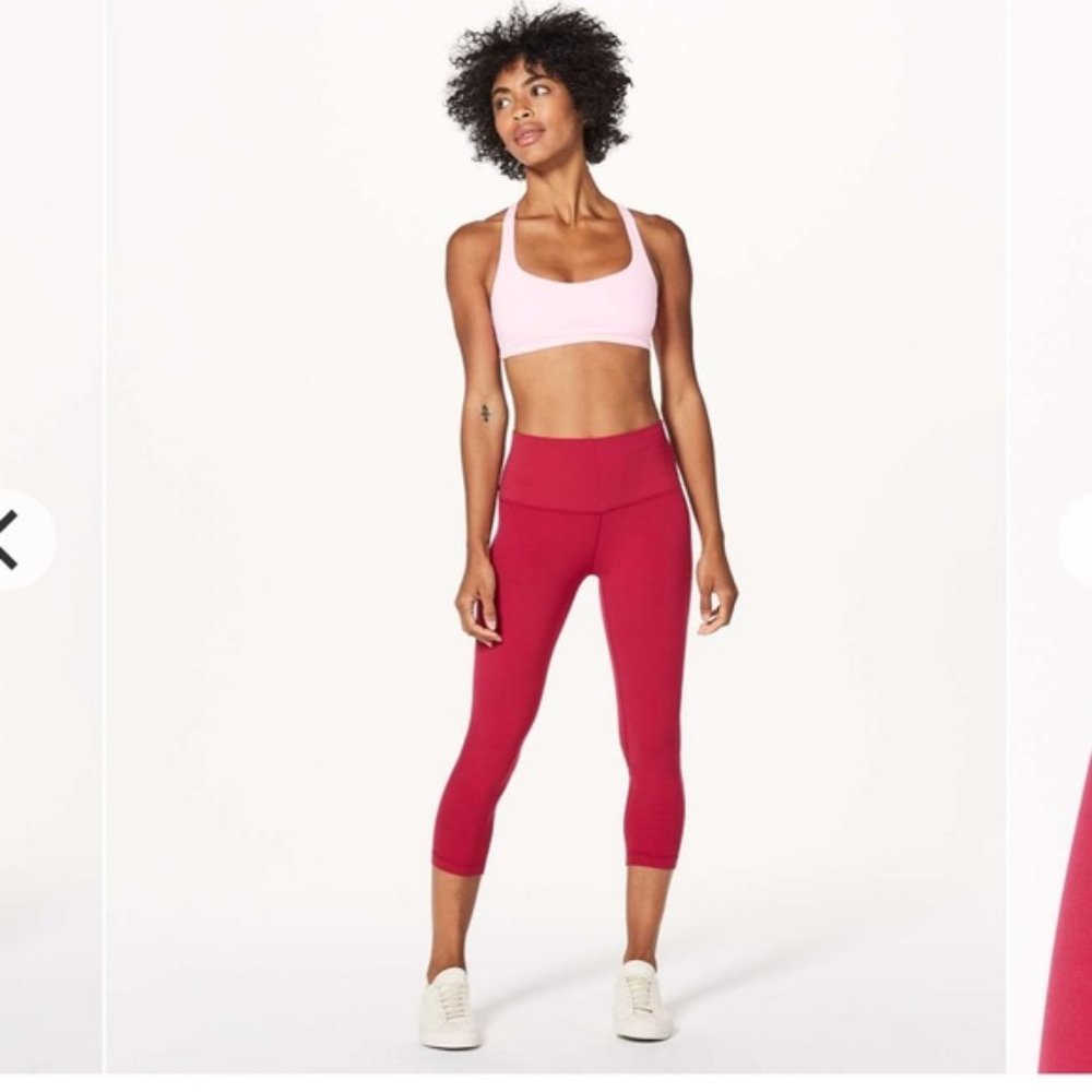 Lululemon Align Crop *21"Ruby Red (First Release)